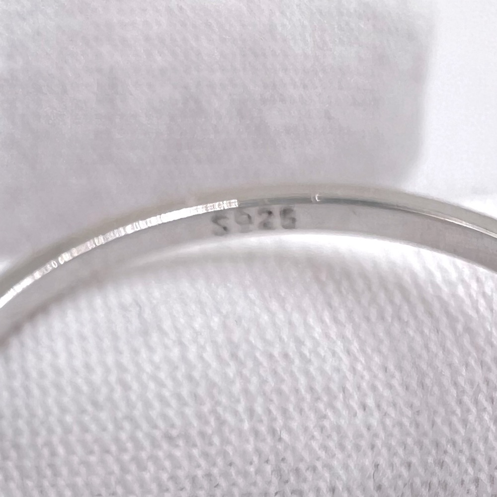.925 Sterling Silver Lab Created White Opal Floral Ring - Picture 14 of 16